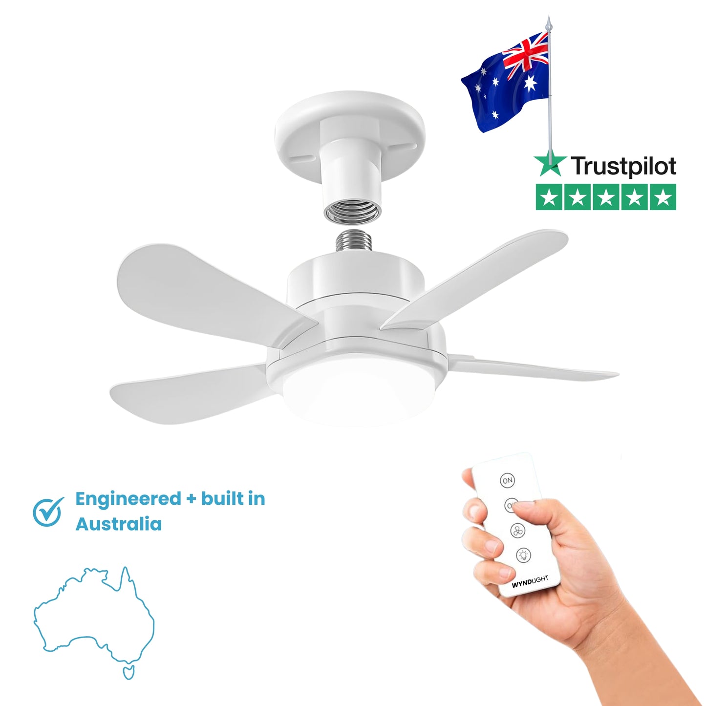 WyndLight – Fan & Light in One