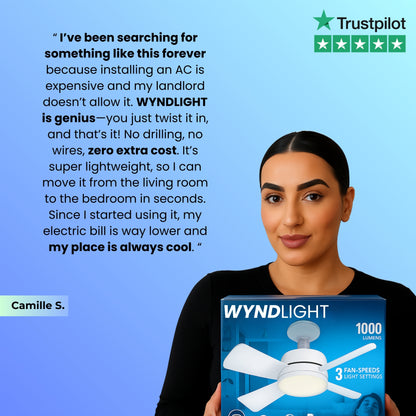 WyndLight – Fan & Light in One
